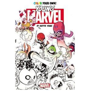 Marvel Color Your Own Young By Skottie Young